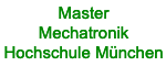 Projektmodul Mechatronik Master